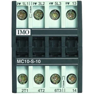 IMO Contactor 3 Pole Open 1 Normally Open AC3 4Kw 10A 110V AC