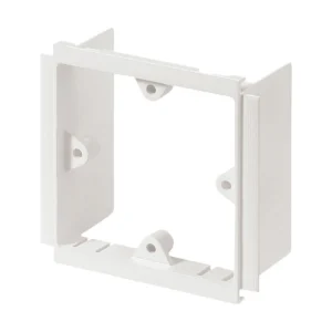 MK Electric Mounting Frame 1 Gang 40mm White for Compact Dado
