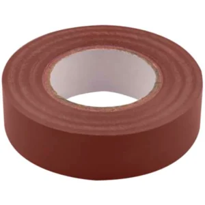 Unicrimp Insulation Tape 19mmx20M Brown PVC Roll