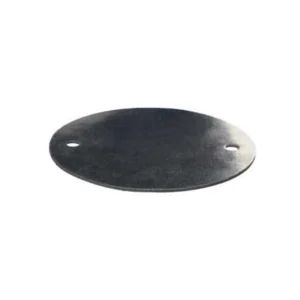 MK Electric Lid Circular Box 66mm Black PVC-U