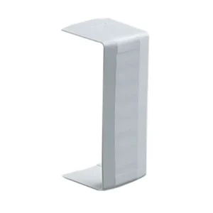 MK Electric Cover Joint Moulded 100X50mm White PVC-U