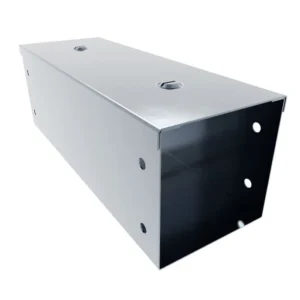 Unitrunk Trunking Cable 1Compartment 150 x 150mm x 3m Steel Galvanised Lid+Coupling