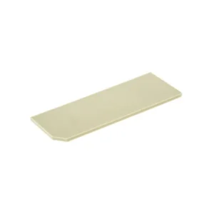 Weidmuller SAK Polyamide 66 End Plate 52 x 1.5 x 22mm Beige