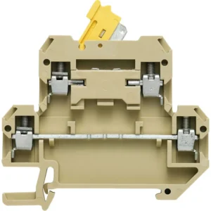 Weidmuller Terminal Disconnect+Module Dkt 4/35 4mm Beige Screw Connector