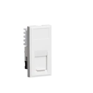 Knightsbridge MLA UTP CAT5E RJ45 Outlet Module 25 x 50mm - White