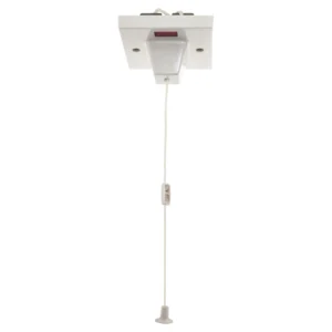 Deta Ceiling Switch DP Neon&1.5M Pullcord 50A White