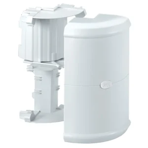 MK Electric Corner External Assembly White PVC-U