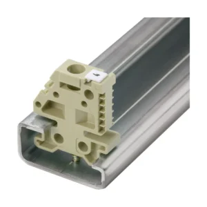 Weidmuller SAK Polyamide 66 End Bracket 27 x 9 x 31mm Beige