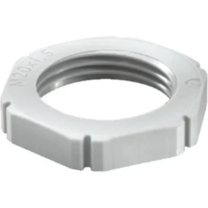 Wiska Locknut Emug 25 M25 Grey Polyamide
