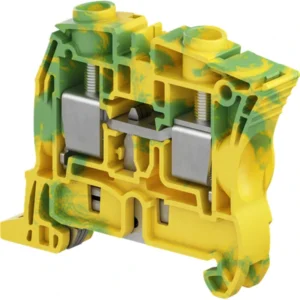 ABB Terminal Block 4AWG Stranded Polyamide 32g 10x48.8x60.6mm Green/yellow