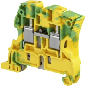 ABB Terminal Block 6AWG Stranded Polyamide 23g 8x47.3x59.5mm Green/yellow