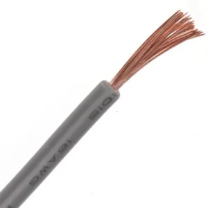 Clynder BS6231 0.75mm² Grey Tri-Rated Cable 1-Core Panel Wire