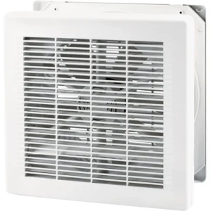 Newlec Wall Fan Axial Commercial Automatic Shutter 230V 12in White