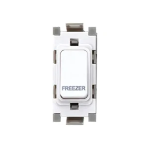 Deta Grid Switch DP Module 20A White Marked Freezer