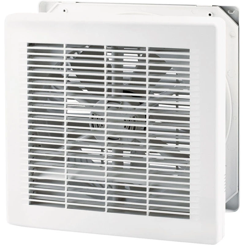 Newlec Wall Fan Axial Commercial Automatic Shutter 230V 12in White - Image 2