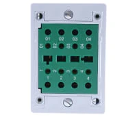 Test Socket Block Mains Cable Entry