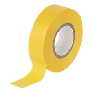 Newlec Yellow PVC Insulation Tape Flame Retardant 19mm x 33m