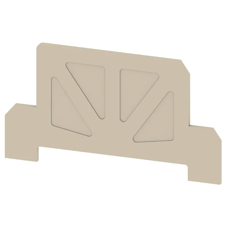 Weidmuller SAK Series 1.5mm² End Plate Dark Beige - Image 2
