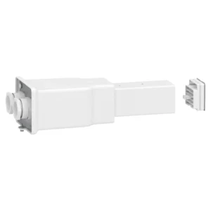 Schneider Electric Feed Unit Universal 4+4 Pole White Ral 9003