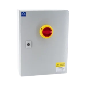 Lewden 300x250x150mm 32A Steel IP65 Metal Clad Fused Disconnector