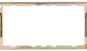 Niglon Yoke 3&4 Gang Grid Frames Brass