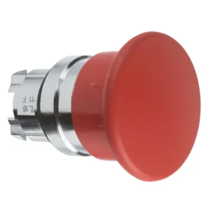 Schneider Electric Harmony Mushroom Unmarked Push Button Head Spring Return 40mm Red