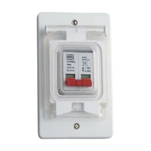 MK Electric Housing MCB/RCD PVC-U + Cover White