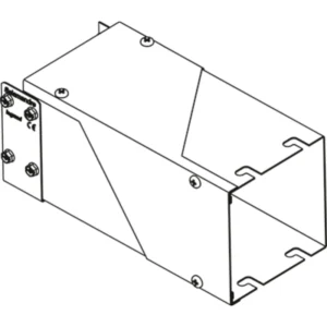 Legrand Change Face Unit Right Hand Screw Fix 100X100mm Steel Pre-Galvanised C