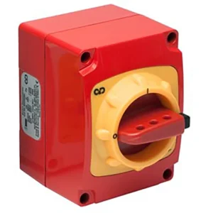 Craig & Derricott Switch Disconnector Isolator 3P&2 E/B Auxiliary Contacts 25A 11Kw Ac23 R