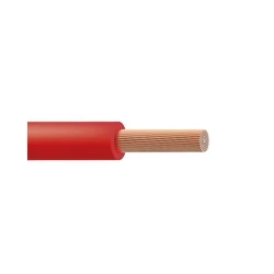 Commodity Cables BS6231 0.5mm² Red Tri-Rated Cable 1-Core Panel Wire