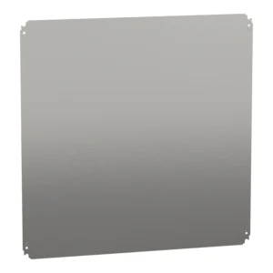 Schneider Electric Spacial CRN Plain Mounting Plate H800xW800mm Galvanised Sheet Steel