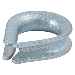 Newlec Catenary Wire Suspension Thimble Eyelet Electro-Galvanised