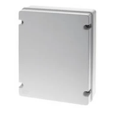 Wiska Junction Box Wib 14 Smooth Sided Enclosure 380X300X120mm Grey IP65 - Image 2