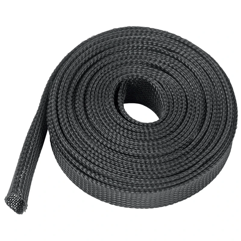 Newlec Sleeving Braided 30-55mm 10 Meter Black - Image 3