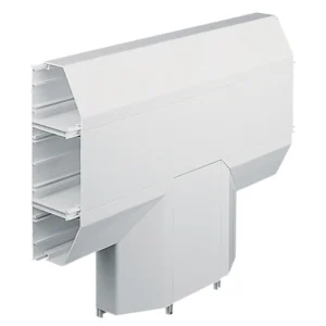 Marshall-Tufflex Tee Flat XL Up/Down 220 x 65mm PVC-U White