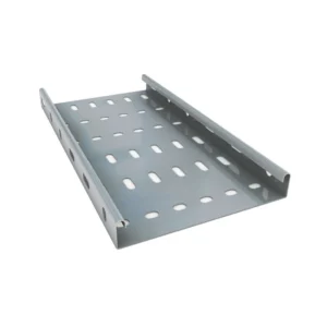 Unitrunk Tray Cable Medium Duty Return Flange 450 x 25mm x 3m Pre-Galvanised Steel