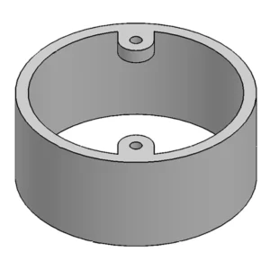 Metpro Galvanized Steel Extension Ring 16mm