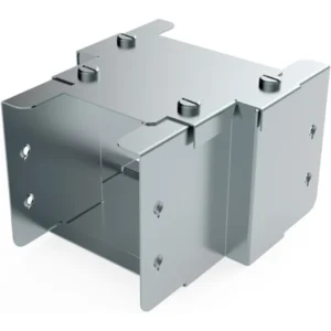 Unitrunk Reducer 1Compartment 100 x 100-50 x 50mm Steel Galvanised