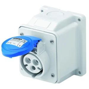 Gewiss Socket Low Voltage Angled Surface 2P+E 16A 220V