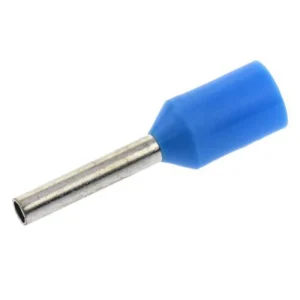 Cembre 0.75mm² Polypropylene Insulated End Sleeve 8.2mm Pin Length Blue