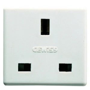 Gewiss Socket 2P+E British Standard 13A Safety Shutters