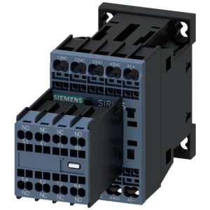 Siemens Contactor Relay, 6 NO+2 NC, 24 V DC, S00, Spring-Loaded Terminal