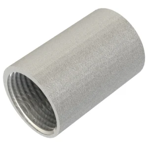 Newlec 25mm Conduit Coupler Solid Straight Galvanised Steel