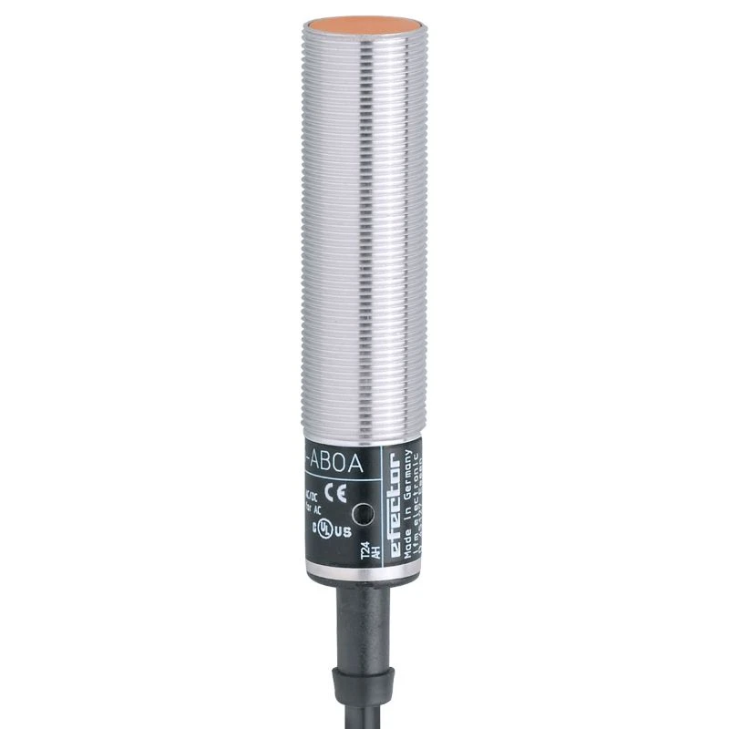 IFM Electronic Inductive Proximity Sensor Barrel M18 PVC Cable Brass Bronze Coated 146g - Image 2