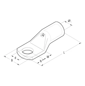Cembre Copper Tube Crimp Lug - Image 3
