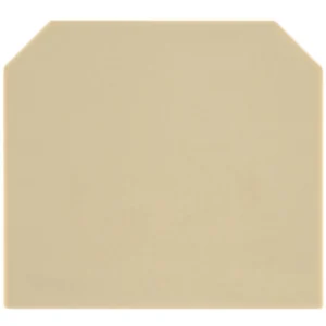 Weidmuller End Plate Polyamide 66 1g 1.5x24.5x27mm Beige