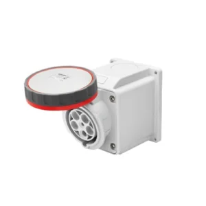 Gewiss Socket Low Voltage Watertight Surf Triple Pole Neutral+Earth 63A 380V