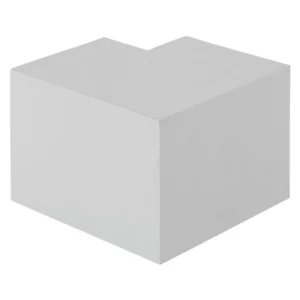 Marshall-Tufflex Mini Square External Bend PVC-U 38 x 38mm White