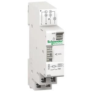 Schneider Electric Merlin Gerin Acti 9min Electromechanical Timer Adjustable From 1 To 7minutes