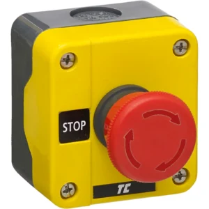 Europa Pushbutton Emergency Stop Enclosure Plastic Twist Release 1Nc IP65